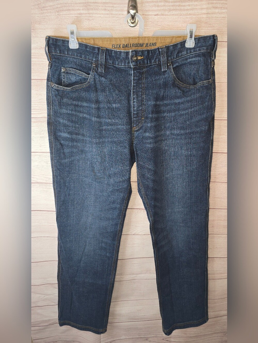 Duluth Trading Co Flex Ballroom Relaxed Fit Jeans Size 38x34